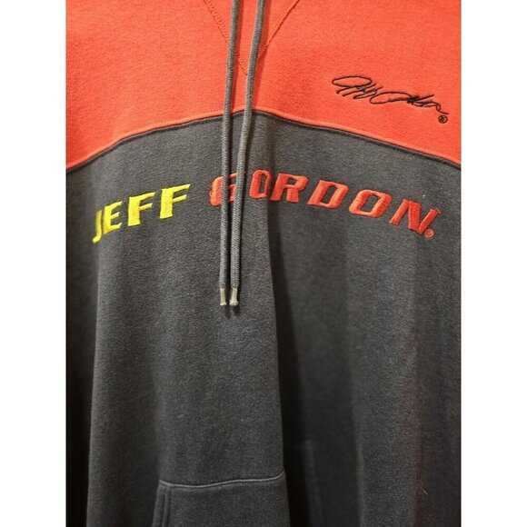Vintage Men's Jeff Gordon Pullover Hoodie Sweatshirt Size‎ XL NASCAR #24 - Picture 2 of 11